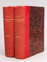 Bulletin de la Société Archéologique du Gers : Années 1915 à 1922. Vol. 1 : 1915 -1916-1917-1918 ; Vol. 2 : 1919-1920-1921-1922