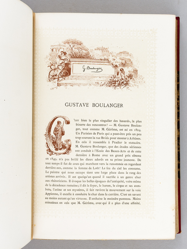 photo n°12 : Les Artistes Modernes (4 Tomes - Complet) Tome 1 : Les Peintres de Genre ; Tome 2 : Les Peintres militaires et les peintres de nus ; Tome 3 : Les peintres d'histoire, paysagistes, portraitistes et sculpteurs ;  Tome 4 : Peintres divers.