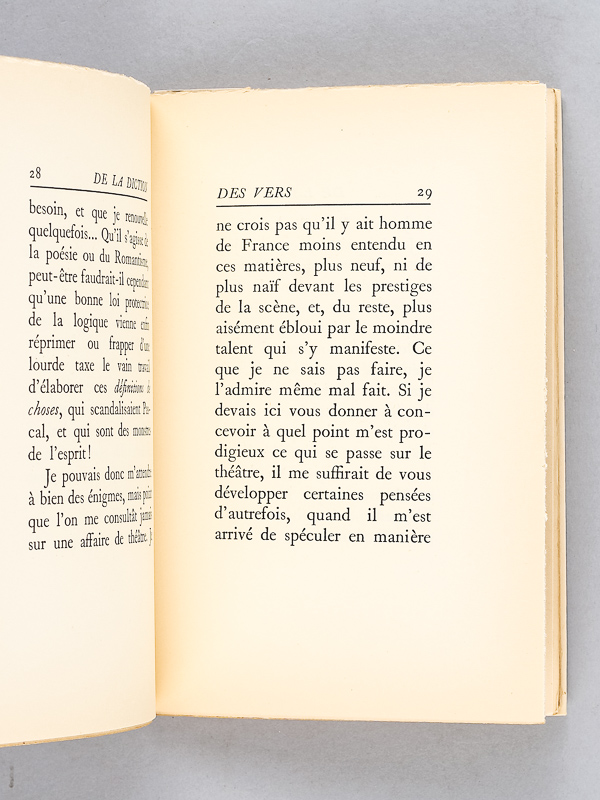 photo n°5 : De la diction des Vers. [ Livre dédicacé par l'auteur ]