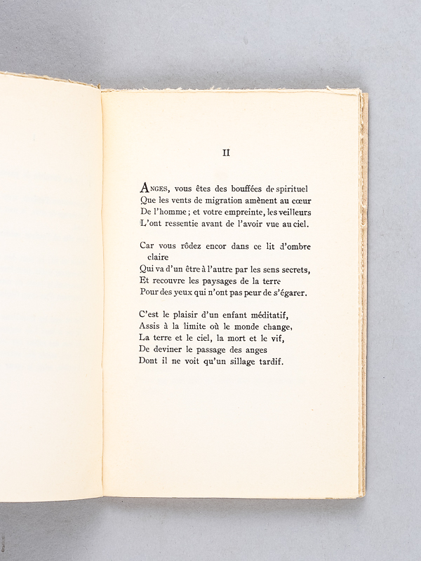 photo n°5 : Les Anges. [ Livre dédicacé par l'auteur à Jean Paulhan - édition originale ]
