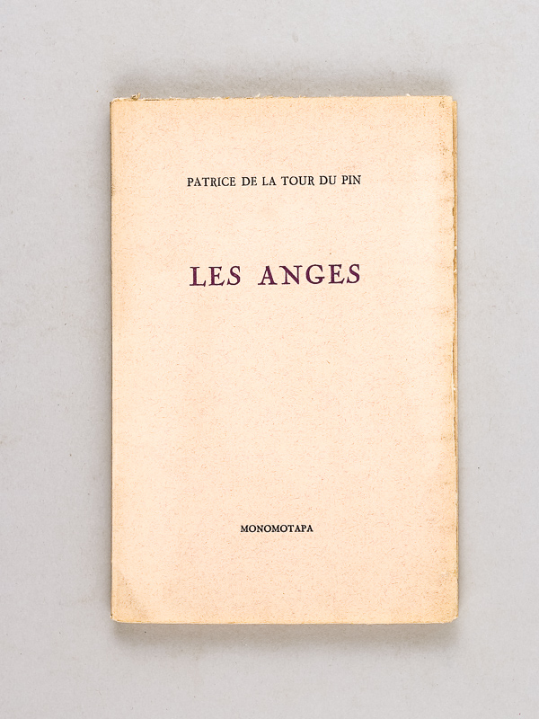 photo n°8 : Les Anges. [ Livre dédicacé par l'auteur à Jean Paulhan - édition originale ]