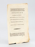 Opinion du Citoyen Raffron, Député du Département de Paris à la Convention Nationale, sur l'Education Nationale, prononcé dans la Séance du 5 juillet 1793. [ édition originale ]