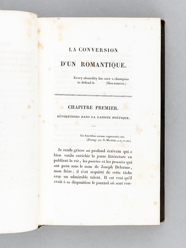 photo n°4 : Oeuvres de M. A. Jay, Membre de l'Institut, Académie Française (4 Tomes - Complet) Tome 1 : Conversion d'un Romantique - Essai sur l'éloquence politique en France - Tome 2 : Nouvelles Américaines - Dialogues des Morts - M&eacut