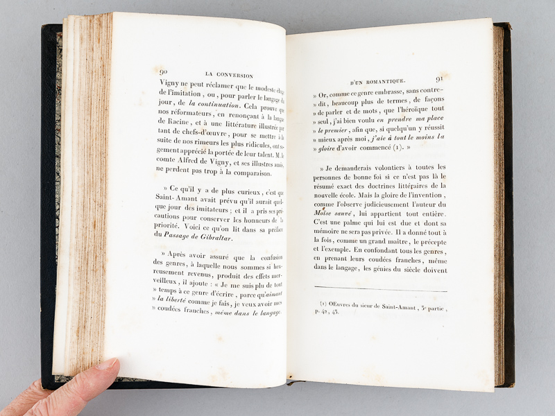 photo n°9 : Oeuvres de M. A. Jay, Membre de l'Institut, Académie Française (4 Tomes - Complet) Tome 1 : Conversion d'un Romantique - Essai sur l'éloquence politique en France - Tome 2 : Nouvelles Américaines - Dialogues des Morts - M&eacut