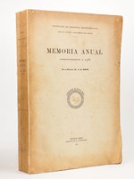 Memoria Anual correspondiente a 1936 del Instituto de Medicina Experimental para el Estudio y Tratamiento del Cancer por el director dr. A. H. Roffo