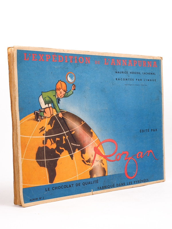 photo n°6 : Victoire sur l'Annapurna de Maurice Herzog et de ses Compagnons. Expédition française 1950 racontée par l'image, édité pour la jeunesse française par le chocolat Rozan, fabriqué dans les Pyréné