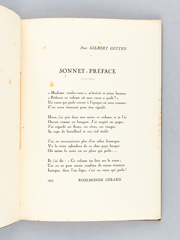 photo n°4 : Rêveries symboliques.  Sonnet-Préface de Rosemonde Gérard. [ Livre dédicacé par l'un des auteurs ]