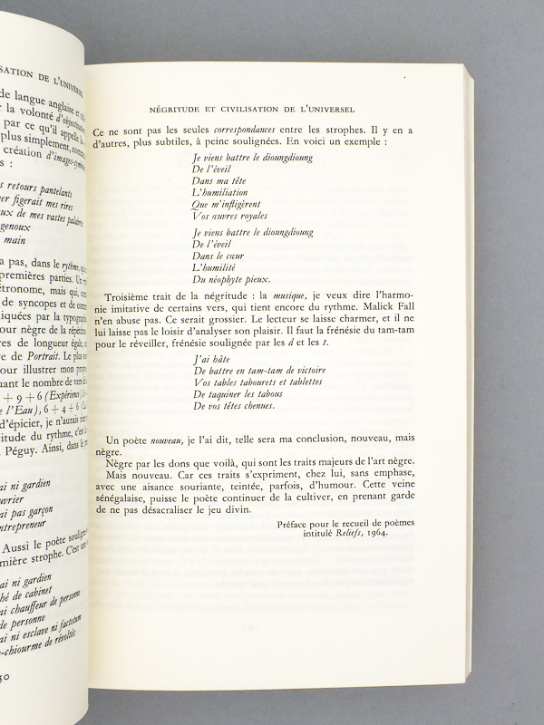 photo n°6 : Liberté Tome 3 : Négritude et civilisation de l'Universel. [ Livre dédicacé par l'auteur ]