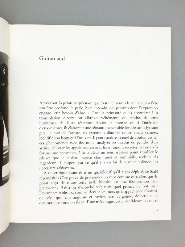 photo n°9 : Guiramand.  [ Livre dédicacé par Guiramand ]