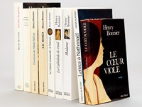 [ Lot de 9 livres, tous dédicacés ] L'enfant du Mont-Salvat - Le Moko - Le retour de Siegfried - Le coeur volé - Un rêve de pierre - La Cathédrale de cristal - Madame - Lettres à Nathanaël - Le Christ ressusc