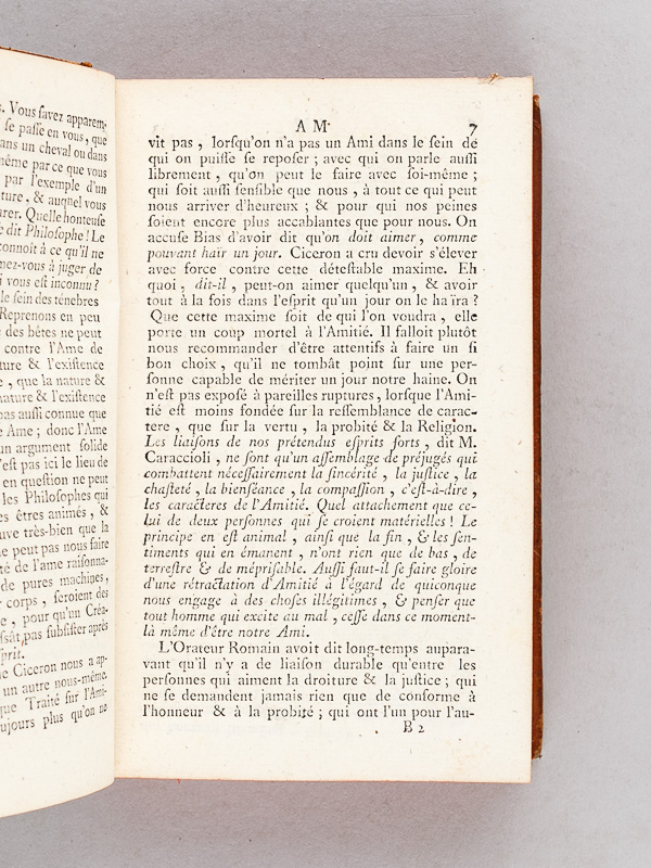 photo n°6 : Dictionnaire Philosopho-Théologique Portatif, contenant l'accord de la véritable Philosophie avec la saine Théologie, & la réfutation des faux principes établis dans les Ecrits de nos Philosophes Modernes.