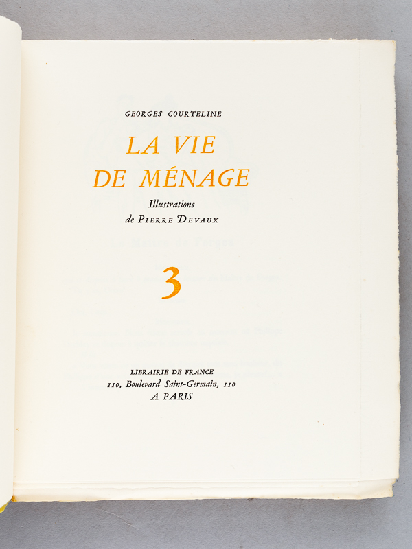 photo n°18 : Oeuvres complètes illustrées (10 Tomes - Complet). Tome 1 : Boubouroche ; Tome 2 : Les tribunaux ; Tome 3 : La vie de ménage ; Tome 4 : Contes et nouvelles Tome Premier ; Tome 5 : Contes et nouvelles Tome Second ; Tome 6 : Rimes et Sa