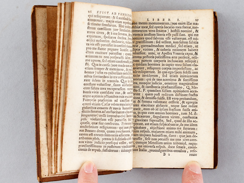 photo n°6 : [ M. Tulli Ciceronis Opera. Tome V ] M. Tullii Ciceronis Epistolarum ad Familiares Libri XVI