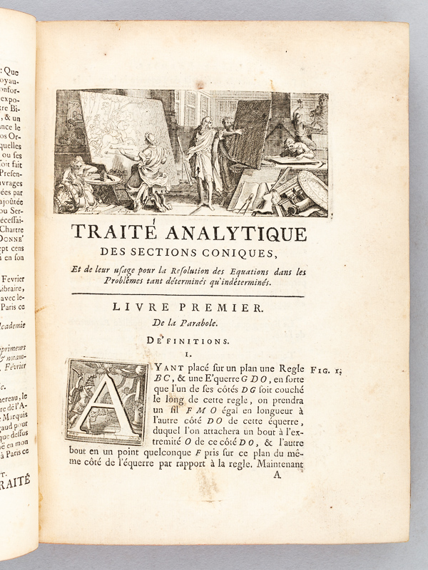 photo n°4 : Traité analytique des Sections coniques et de leur usage pour la résolution des équations dans les Problèmes tant déterminez qu'indéterminez.