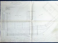 Compagnie des Docks et Entrepôts de Marseille. Plan général des établissemens [ établissements ] en cours d'exécution et en projet au 1er décembre 1862