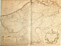 Carte du Comté de Flandres dressée sur differens morceaux levez sur les lieux fixéz par les Observations Astronomiques.