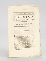 Opinion du Citoyen Boisset, Député de la Drôme, sur Louis XVI