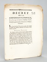 Décret de la Convention Nationale, du 24 juin 1793, Relatif au payement des Créanciers de Rohan-Guémenée. [ Evocation des domaines de Châtel, Carmant & Recouvrance, du domaine de Hennebond, de la ville de l'Orient]