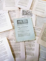 [ Lot de 20 Lettres patentes et Décret révolutionnaires relatifs à la question des Finances ] Lettres Patentes du Roi, sur le Décret de l'Assemblée Nationale, du 26 décembre 1789, portant qu'il sera accord&eacut