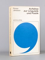 Aufsätze zur Linguistik und Poetik. Herausgegeben und eingeleitet von Wolfgang Raible. Sammlung dialog. [ signed by the author ]