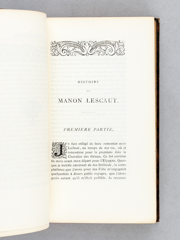photo n°4 : Histoire du Chevalier des Grieux et de Manon Lescaut.