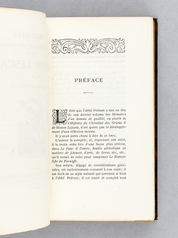 photo n°9 : Histoire du Chevalier des Grieux et de Manon Lescaut.