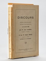 Discours prononcés à la Distribution des Prix aux Elèves du Lycée Rouget-de-Lisle le 13 juillet 1928 par M. Jean Lacroix, professeur de philosophie et par M. Emile Monot, professeur de Première [ On joint des notes manus