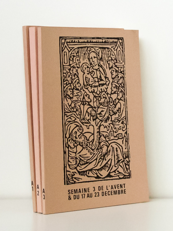 Lectionnaire Monastique à l'usage de l'Abbaye d'Ozon. Avent (3 Tomes - Complet) I : Dimanches de l'Avent ; II : Semaines I-II Sanctoral ; III : Semaine III de l'Avent & du 17 au 23 décembre.