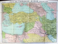 Carte Taride Egype - Irak - TURQUIE - SYRIE - Caucase - Iran