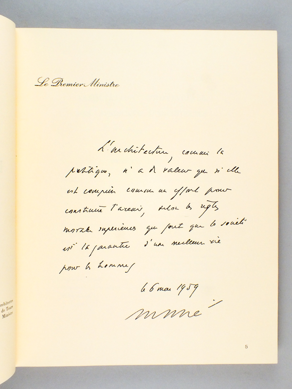 photo n°3 : LVIXe Congrès de l'Association Provinciale des Syndicats d'Architectes. Tours 22-28 Juin 1959