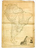 L'Amérique Méridionale [ Carte de l'Amérique du Sud datée de l'An VII - 1799 ]