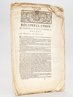 Récapitulation du Procez du Vicomte de Goesbriand contre le Marquis de Ksauson [ Kersauson ] 'Il y a cinquante sept ans que les Sieurs de Goesbriand demandent un partage aux Sieurs de Kersauson. Dans le fait, Messire Jean de Kerguisiau, Seigneur de