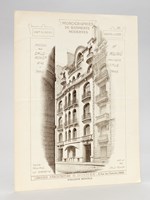 Monographies de Bâtiments Modernes. Maison rue Emile Menier n° 43 à Paris Mr. E. Molinié, architecte