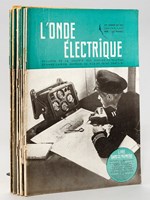 L'Onde électrique - Bulletin de la Société des Radioélectriciens [ 1949 - 29e année - Vol. XXIX - 12 numéros - complet ] n° 262 à 273