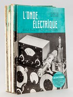 L'Onde électrique - Bulletin de la Société des Radioélectriciens [ 1952 - 32e année - vol. XXXII - 12 numéros - complet ] n° 298 à 309 [ dont N° 301-302 Spécial Faisceaux Hertziens et don