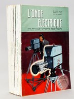 L'Onde électrique - Revue Mensuelle de la Société des Radioélectriciens [ 1956 - 36e année - vol. XXXVI - 11 numéros sur 12 - manque n° 349 ] n° 346 à [ dont n° 348 Numéro Spécial