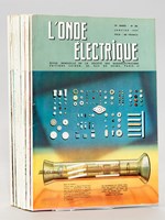 L'Onde électrique - Revue Mensuelle de la Société des Radioélectriciens [ 1959 - 39 année - vol. - 9 numéros sur 12 - manquent n° 385 à 387 ] n° 382 à 384 et n° 388-389 à 393