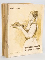 Franche-Comté et Monts Jura. Revue Mensuelle. Lot de 27 Numéros de 1926 à 1937 : N° 85 (Août 1926) - 166 (Mai 1933) - 173 (Noël 1933) - 176 ( Mars 1934) - 177 (Avril 1934) - 180 ( Juillet 1934) - 182 ( Septembre 1934) -