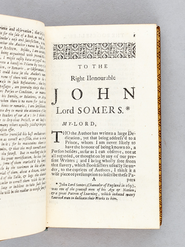 photo n°9 : A Tale of a Tub : Written for the universal Improvement of Mankind. Diu multumque desideratum. To which is added, an account of a Battel between the Antient and Modern Books in St. Jame's Library