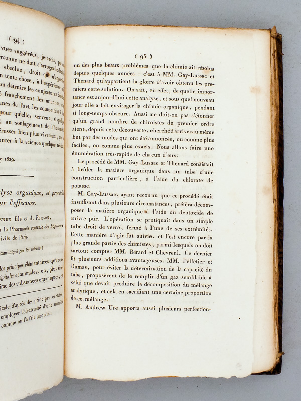 Annales de Chimie et de Physique. 1830 Volume 2 Tome Quarante