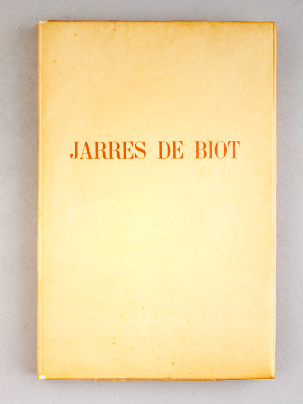 photo n°10 : Jarres de Biot. Deux Bois de Tavy Notton  [ Livre dédicacé par l'auteur ]