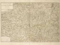 Théatre de la Guerre dans la Flandre et le Brabant de 1703 à 1712 [ tiré de l'Atlas des Mémoires Militaires relatifs à la Succession d'Espagne sous Louis XIV. Extraits de la Correspondance de la Cour et des Gén&ea