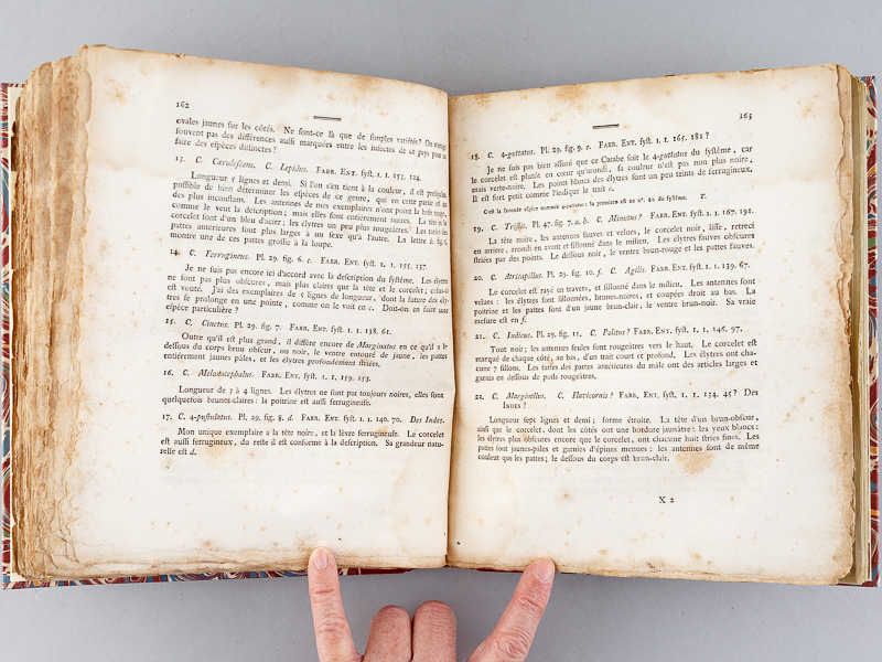 photo n°3 : Archives de l'Histoire des Insectes, publiées en allemand. Traduites en françois.