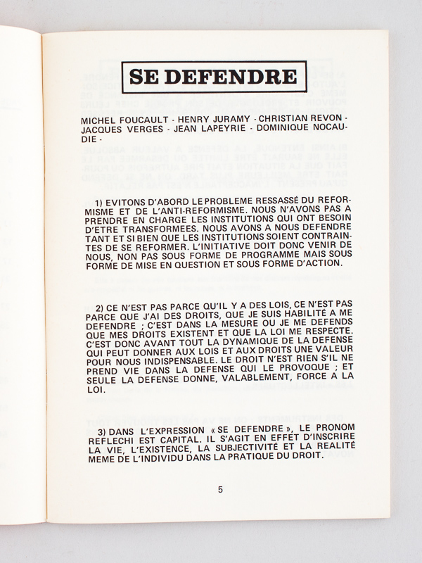 photo n°4 : Pour la Défense Libre.