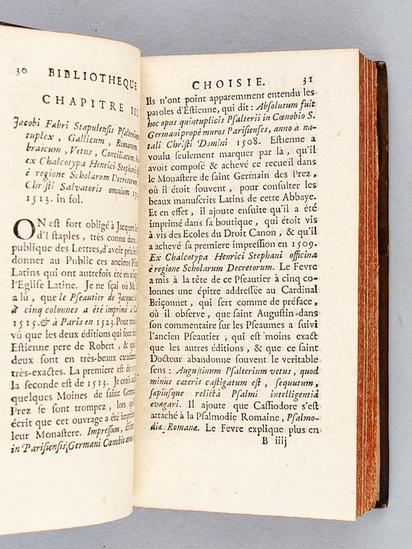 photo n°7 : Nouvelle Bibliothèque Choisie, où l'on fait connaître les bons livres en divers genres de Literature, & l'usage qu'on en doit faire (2 Tomes - Complet)