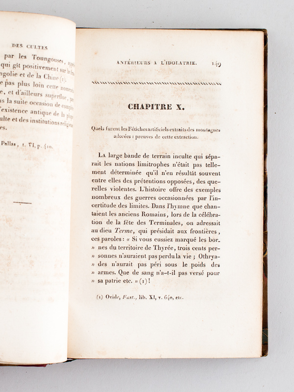 photo n°8 : Histoire abrégée de Différens Cultes (2 Tomes en un vol.  - Complet)