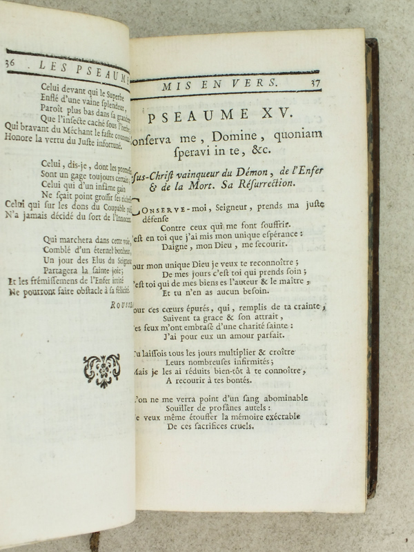 photo n°3 : Les Pseaumes et les principaux Cantiques mis en vers par nos Meilleurs Poëtes.