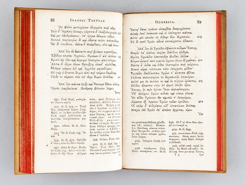 photo n°5 : Ioannis Tzetzae Antehomerica Homerica et Posthomerica e codicibus ededit et commentario instruxit Friedericus Iacobs.