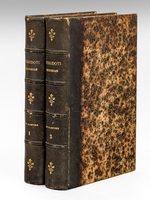 Herodoti Halicarnassei Historiarum Libri IX. Codicem sancrofti manuscriptum (Tomes III et IV) Annotationes variorum adjecit Thomas Gaisford.