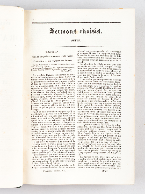 photo n°3 : Collection intégrale et Universelle des Orateurs Sacrés. Tome Septième. Contenant la fin des Oeuvres choisies de Texier et les Oeuvres Complètes de de La Colombière